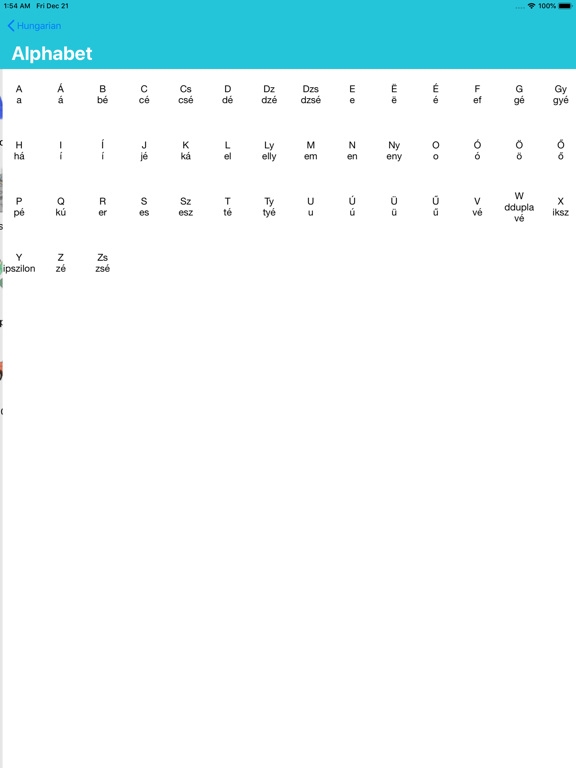MTL Learn Hungarian iPad screenshot 3 - Education app