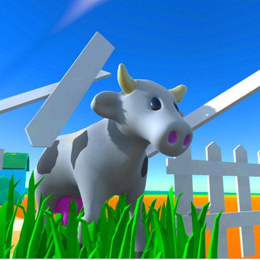 Cow Runner 3D icon