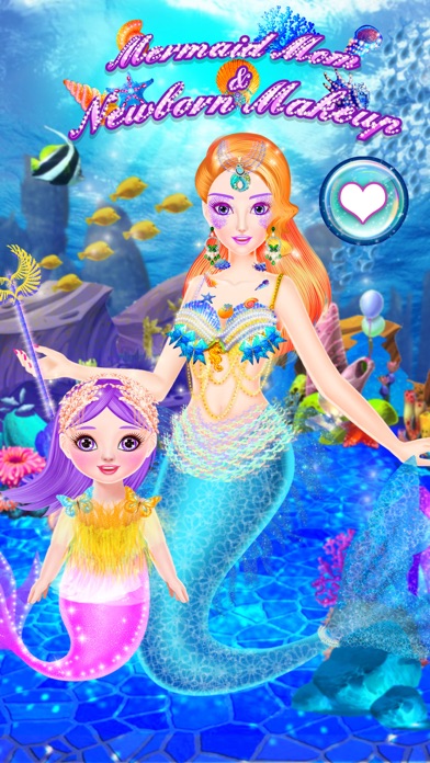 Mermaid Mom And Newborn Makeup Screenshot