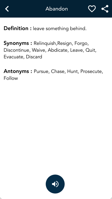 Synonyms Antonyms Dictionary screenshot 2