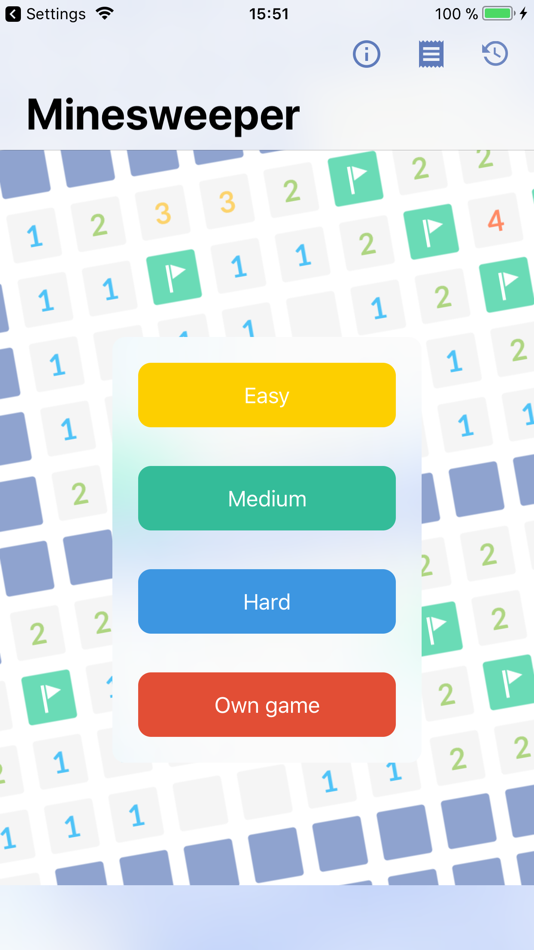 Minesweeper - 1.0 - (iOS)