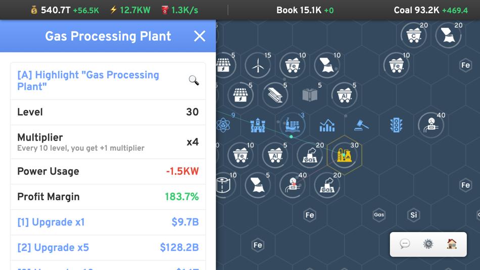 #4. Industry Idle - Factory Tycoon (iOS) 由: Ruoyu Sun