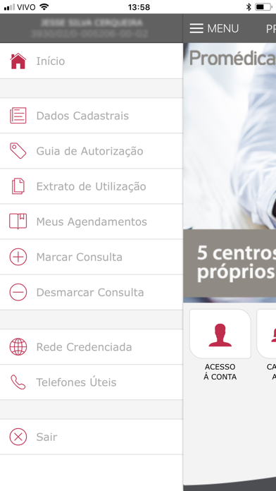 Promédica Saúde Screenshot