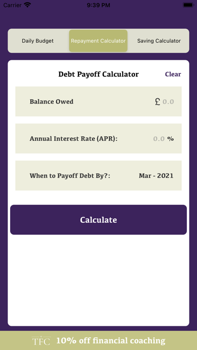 Screenshot #2 pour My1Budget