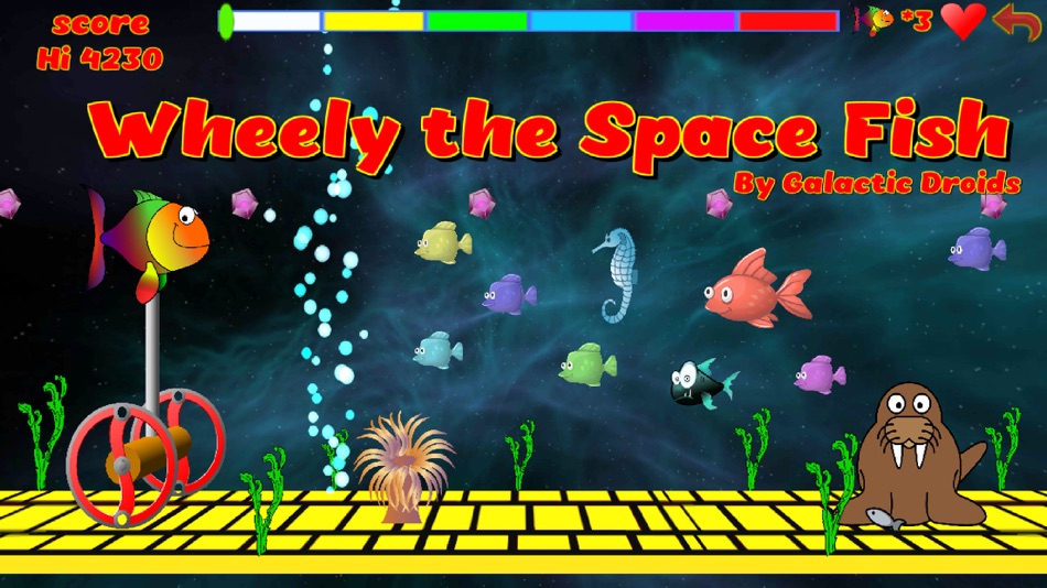Wheely the Space Fish - 1.8 - (iOS)
