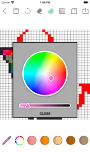 pixel art - dibujar con puntos iphone capturas de pantalla 4
