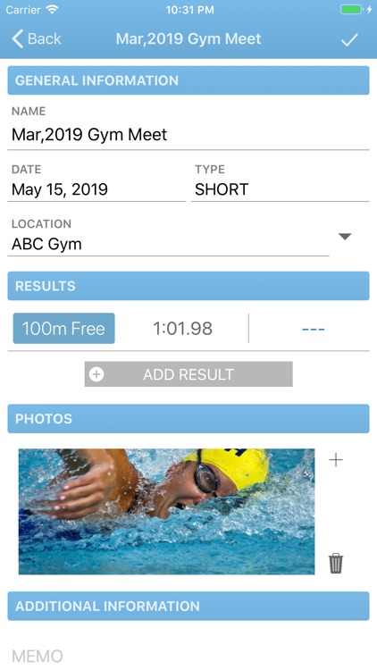 Swim Note screenshot-4