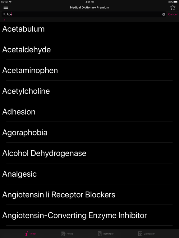 Screenshot #6 pour Medical Dictionary Premium