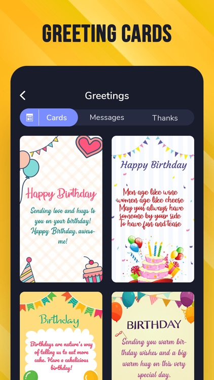 Birthday Cards - Video Maker screenshot-5