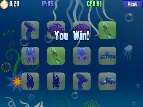 Screenshot #5 pour Aquarium Pairs - Fun mind game