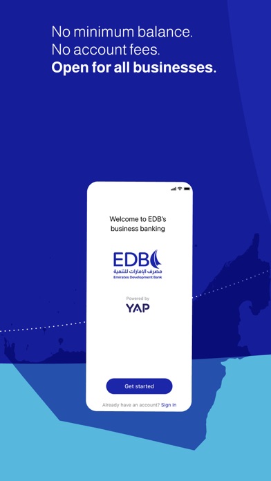 EDB Business Banking Screenshot