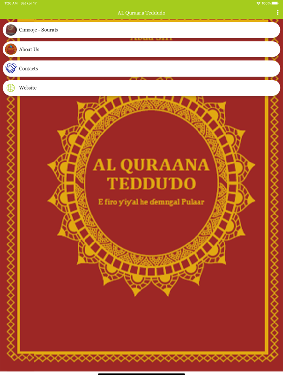 Screenshot #4 pour Coran Pulaar - Abou Sy