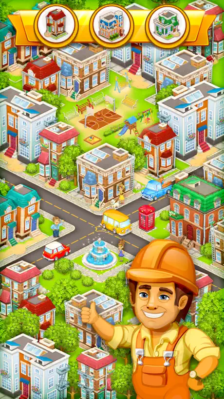 Cartoon City: farm to village