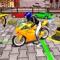 Are you ready to play this new bike parking 3d game