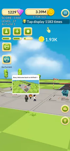 Game screenshot Airfield Tycoon Clicker mod apk