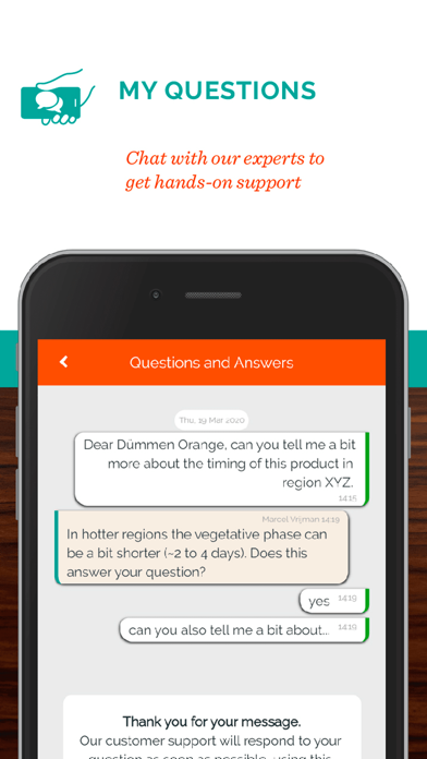 Dümmen Orange OnTarget Screenshot
