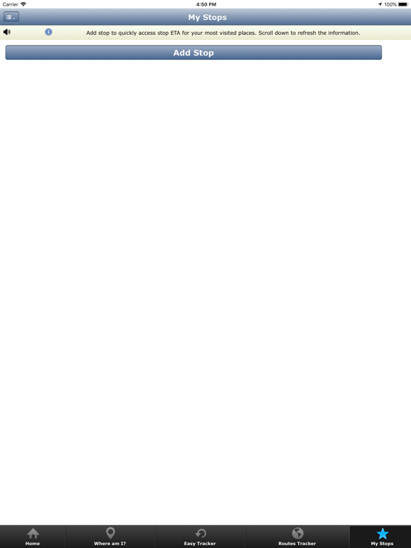 North Miami Bus iPad screenshot 5 - Productivity app