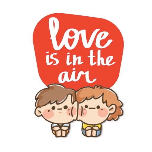 Crazy Cute Couple Stickers icon