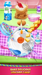Birthday Cake - Unicorn Food Captura de tela 3