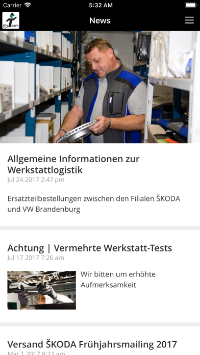 myTeamApp Thormann-Gruppe screenshot 2