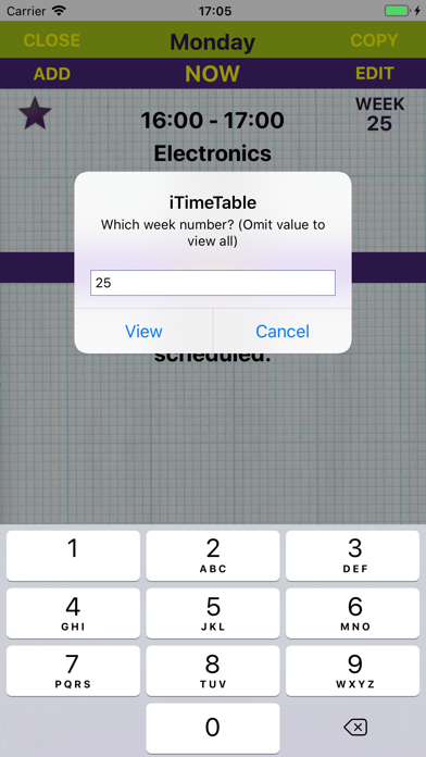 iTimeTable screenshot 4