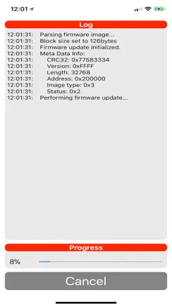 MSP432 BLE Firmware Updater iPhone image 3