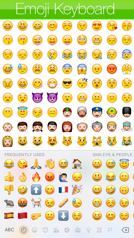 #1. Emoji - Keyboard (iOS) 由: KISSAPP, S.L.