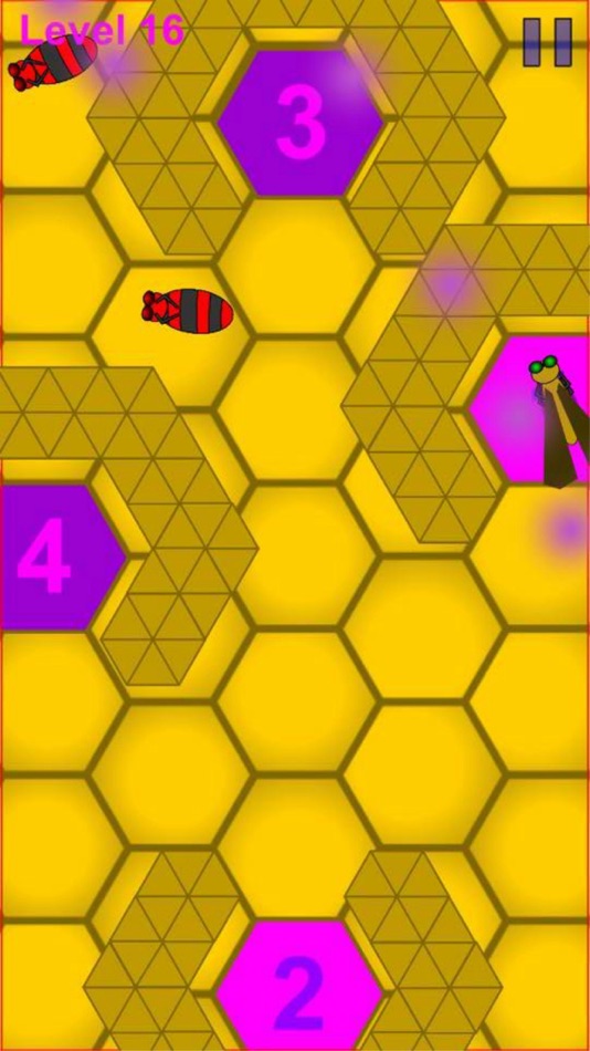 #3. Purple Honey - Arcade Game (iOS) Podle: Bad Assassin Games