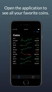 coinwidget - bitcoin and more iphone screenshot 4