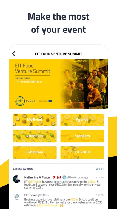 EIT Food Venture Summit Screenshot