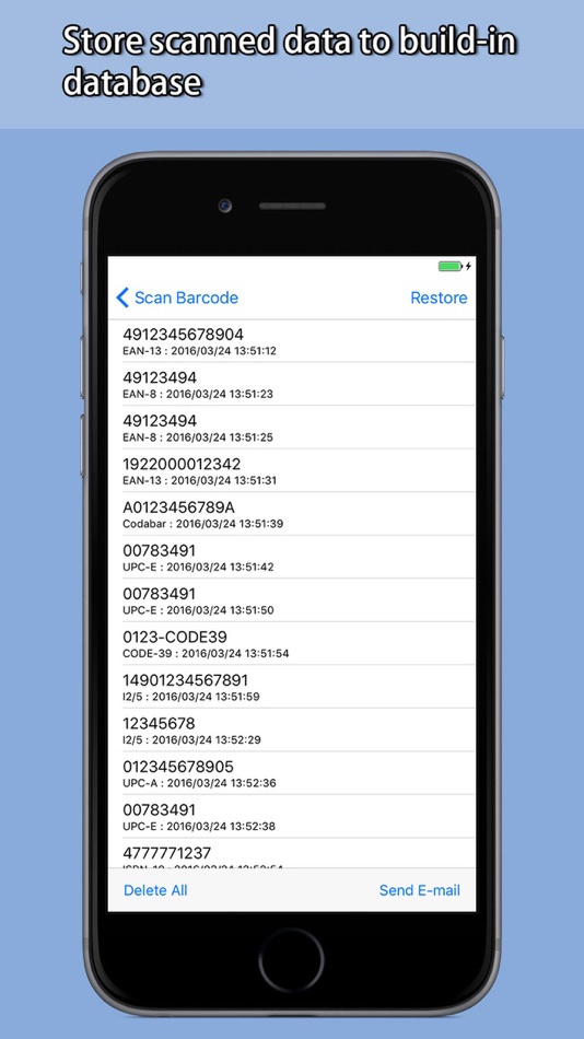 #3. Barcode Scanner - Professional (iOS) 由: hirokazu murabe