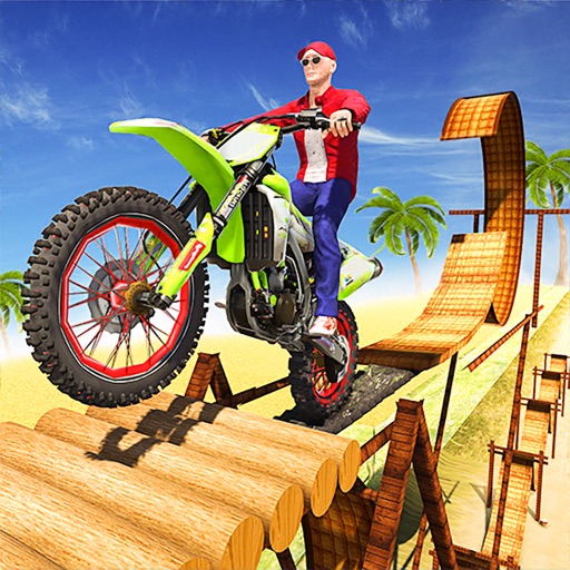 Tricky Trial Stunt Bike Game iOS App