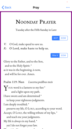 Venite.app screenshot 2
