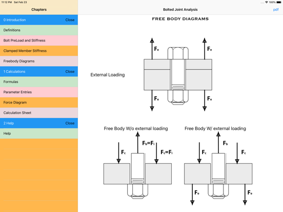 Screenshot #4 pour Bolted Joint Analysis