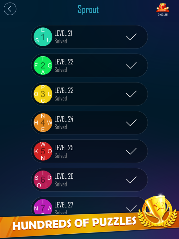 Word Search - Puzzles Games iPad screenshot 4 - Games app