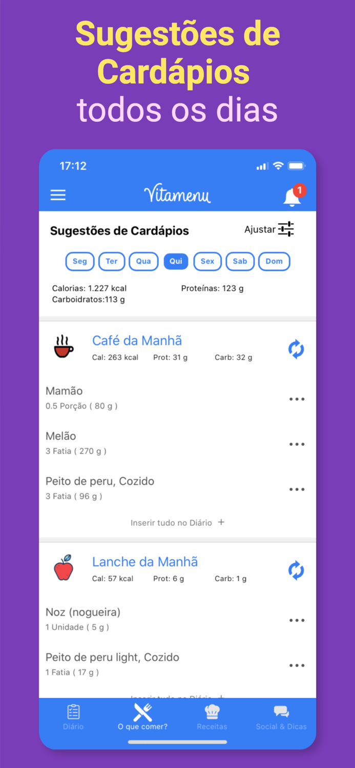 Vitamenu - Dieta com Saúde