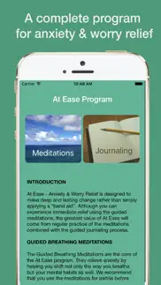 at ease anxiety relief iphone screenshot 1