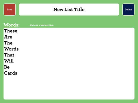 Screenshot #4 for Simple Cards: Training Tool