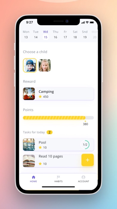 KidHab: Kid's habit tracker Screenshot