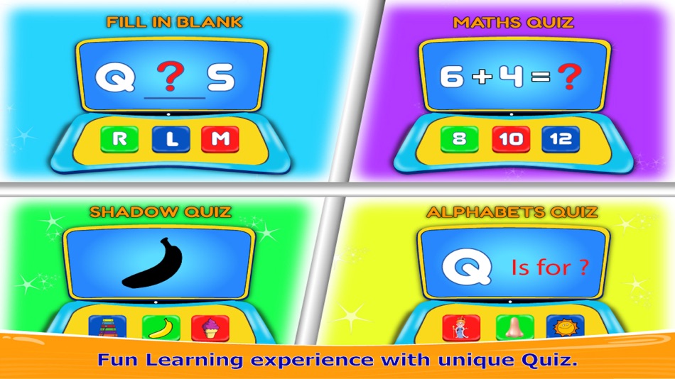 #4. Preschool Computer Quiz (iOS) 由: AuraInteract Private Limited