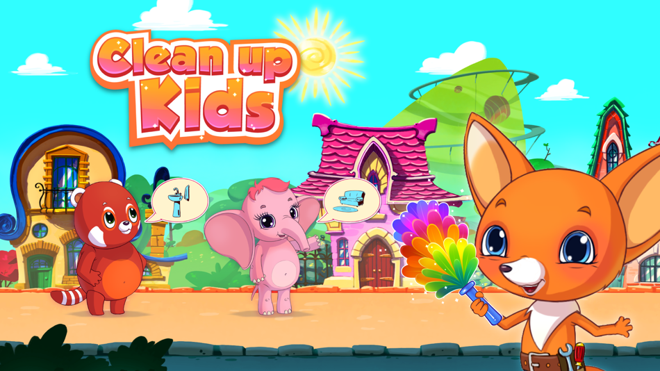 Clean Up Kids - Fun Home Care - 1.29 - (iOS)