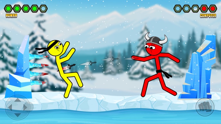 Slap Stick Fight: Stickman War screenshot-3