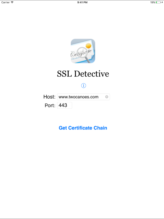 Screenshot #3 for SSL Detective Plus