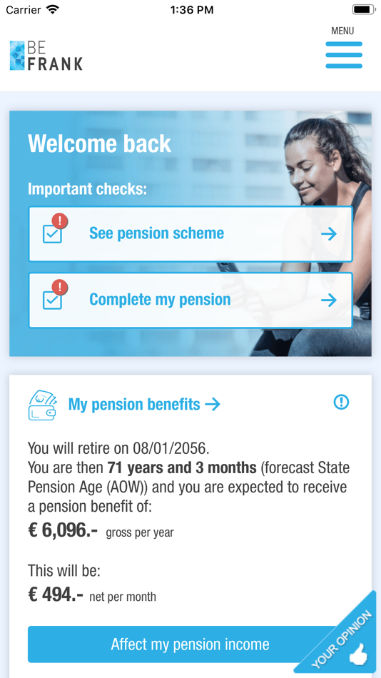 BeFrank - My Pension - 5.1.6 - (iOS)