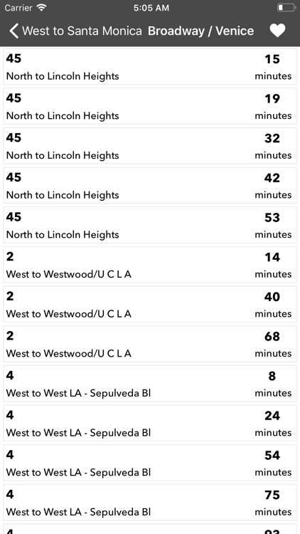 Los Angeles Metro Bus Tracker screenshot-3