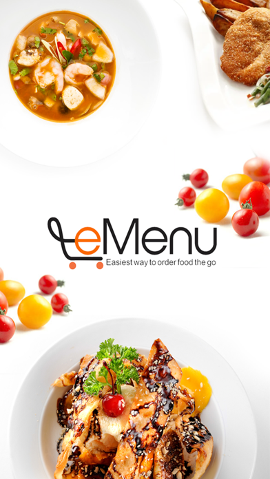 Online eMenu Screenshot
