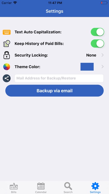 myBill$ screenshot-4
