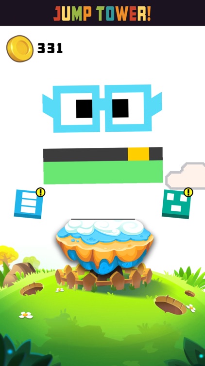 Ring Tower!-step block go up