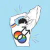 Pride Gay Guy Stickers delete, cancel