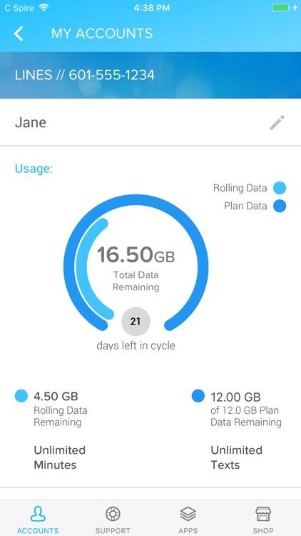 My C Spire screenshot-3